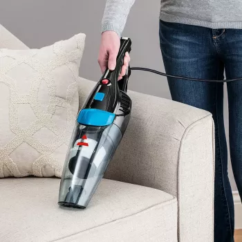 Bissell Featherweight Pro Eco steelstofzuiger AC droog zakloos 0,5 L 450 W blauw, titanium
