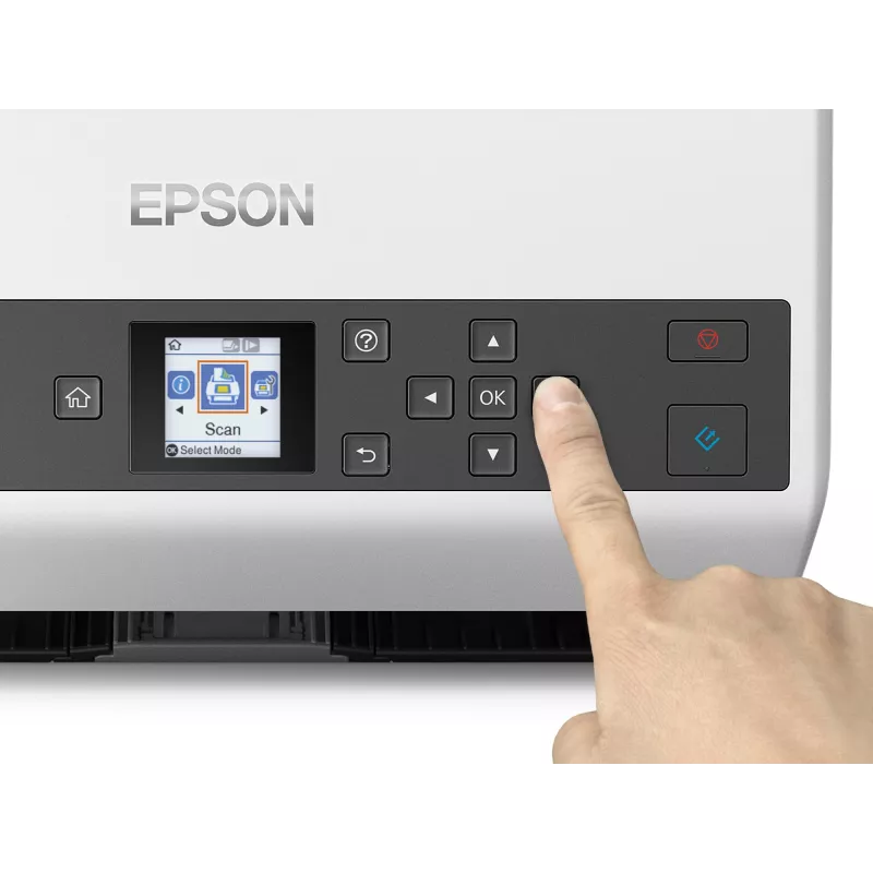 Epson WorkForce DS-870 documentenscanner 600 x 600 DPI A4 grijs, wit