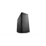 DeepCool Wave V2 DP-MATX-DPWAVE2 Mini Tower pc-behuizing, Micro ATX/Mini-ITX, videokaart tot 320 mm, cpu-koeler tot 145 mm, zonder voeding, zwart