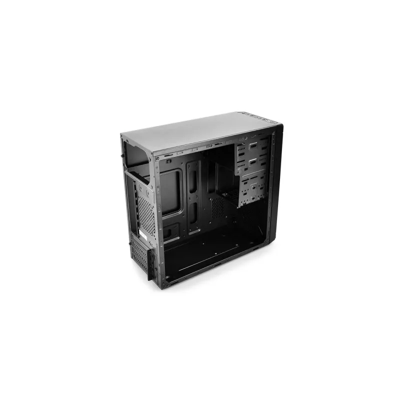 DeepCool Wave V2 DP-MATX-DPWAVE2 Mini Tower pc-behuizing, Micro ATX/Mini-ITX, videokaart tot 320 mm, cpu-koeler tot 145 mm, zonder voeding, zwart