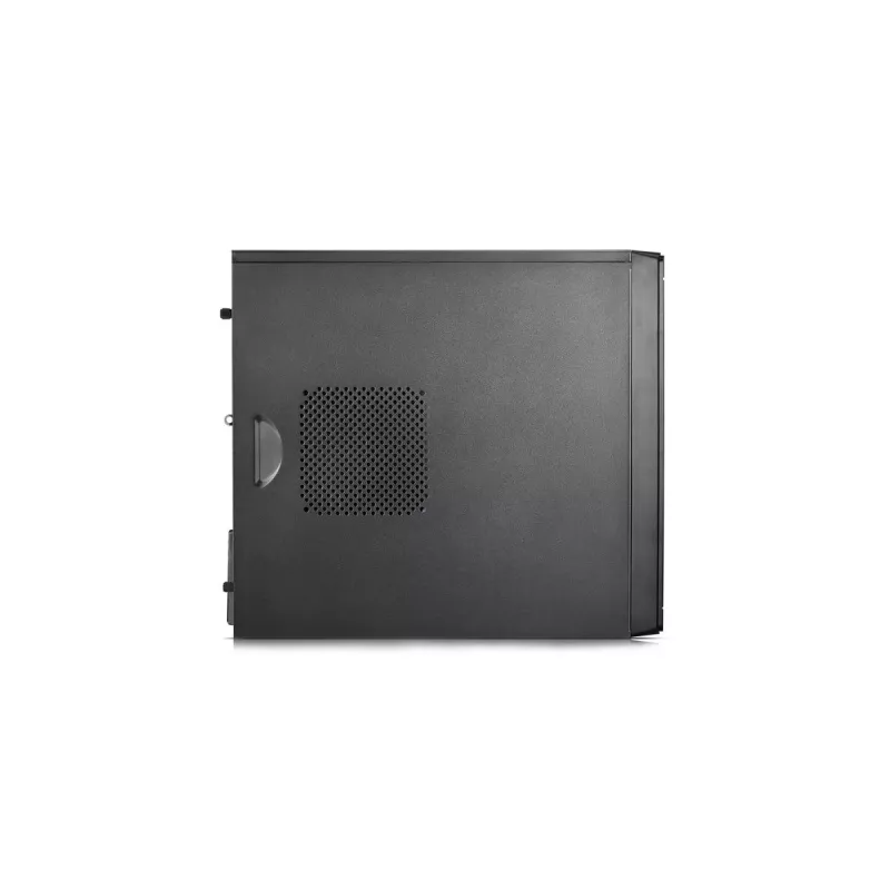 DeepCool Wave V2 DP-MATX-DPWAVE2 Mini Tower pc-behuizing, Micro ATX/Mini-ITX, videokaart tot 320 mm, cpu-koeler tot 145 mm, zonder voeding, zwart