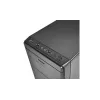 DeepCool Wave V2 DP-MATX-DPWAVE2 Mini Tower pc-behuizing, Micro ATX/Mini-ITX, videokaart tot 320 mm, cpu-koeler tot 145 mm, zonder voeding, zwart
