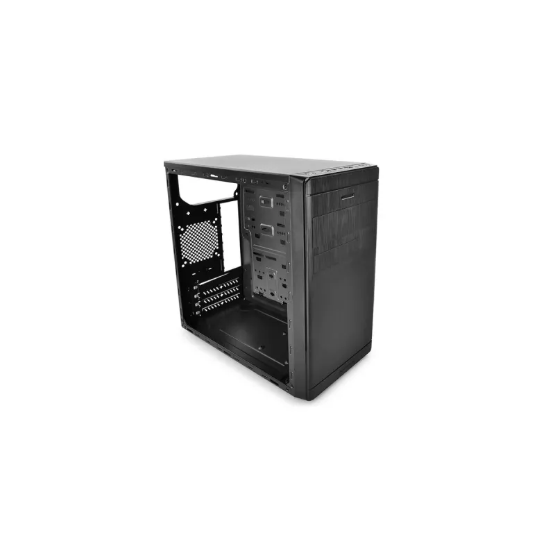 DeepCool Wave V2 DP-MATX-DPWAVE2 Mini Tower pc-behuizing, Micro ATX/Mini-ITX, videokaart tot 320 mm, cpu-koeler tot 145 mm, zonder voeding, zwart