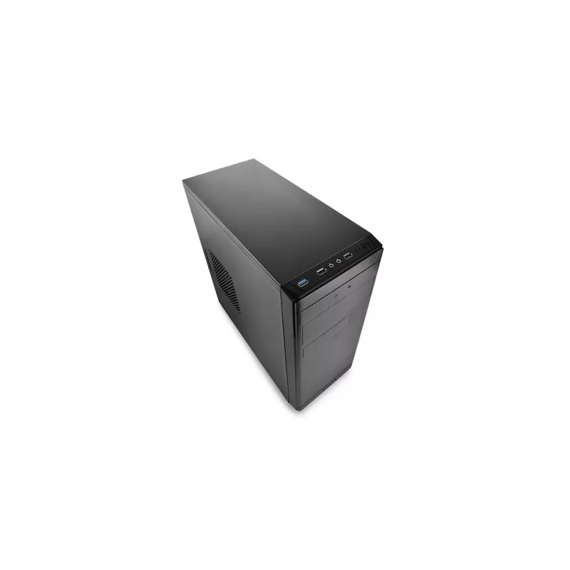 DeepCool Wave V2 DP-MATX-DPWAVE2 Mini Tower pc-behuizing, Micro ATX/Mini-ITX, videokaart tot 320 mm, cpu-koeler tot 145 mm, zonder voeding, zwart