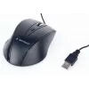GEMBIRD USB optische rechtshandige muis MUS-4B-02 — 1200 DPI, 4 toetsen, bedraad, zwart