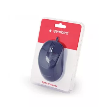 Optische muis GEMBIRD MUS-6B-01 – 6 toetsen, scrollwiel, USB, zwart