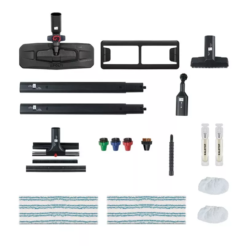 Polti Vaporetto Pro 95_Turbo Flexi cilinder-stoomreiniger 1100 W zwart, groen