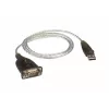 ATEN USB 2.0 naar RS-232 adapter (100 cm), zwart, metallic, 1 m, USB Type-A, DB-9, stekker, stekker