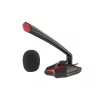 GENESIS Radium 200 zwart, rood pc-microfoon
