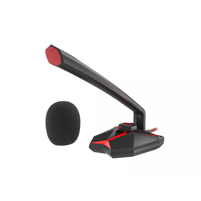 GENESIS Radium 200 zwart, rood pc-microfoon