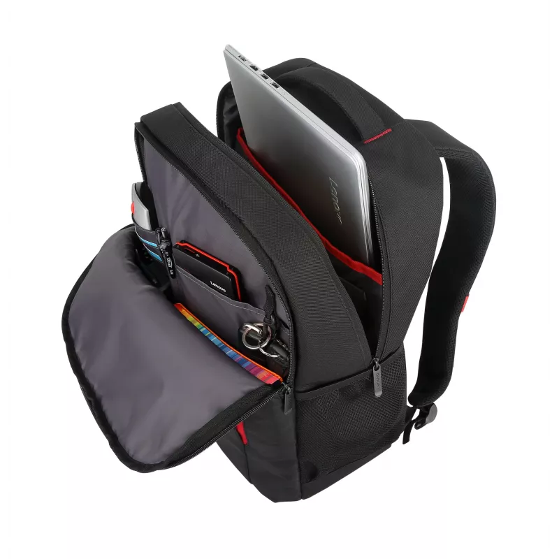 Lenovo B515 39,6 cm (15,6 inch) rugzak zwart, rood