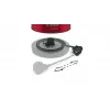 Waterkoker Bosch TWK4P434 — 1,7 L, 2400 W, zwart/rood