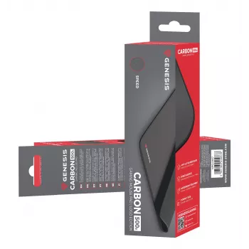 GENESIS Control 500 S Logo gaming-muismat zwart