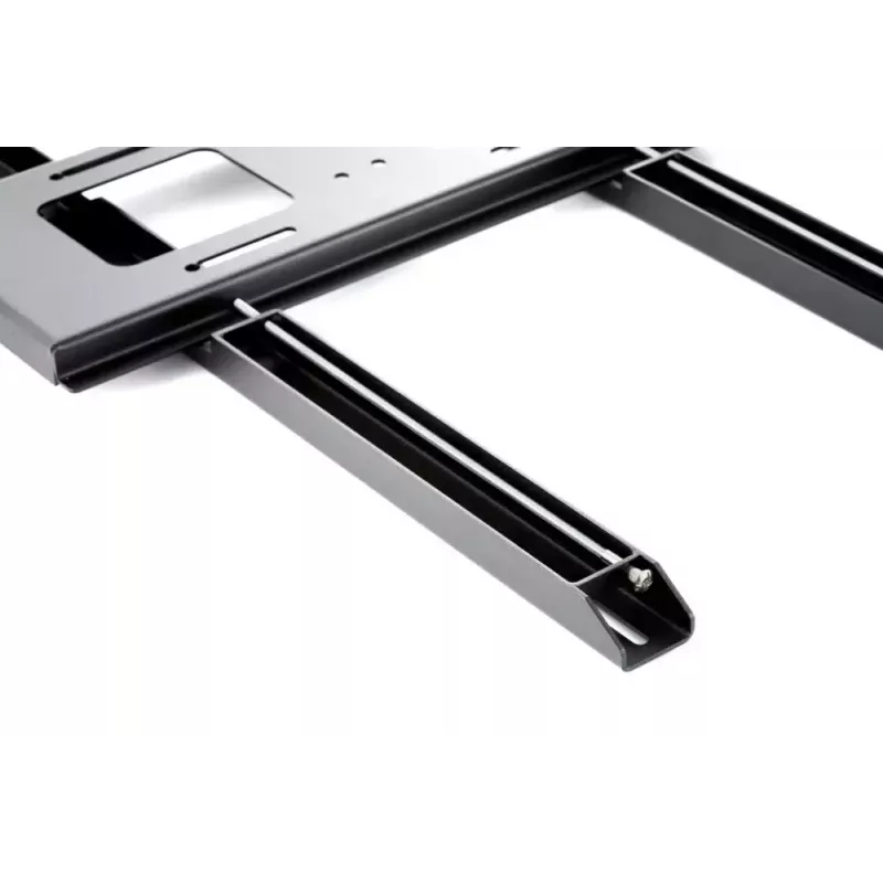 EDBAK TWB3c-B vaste tv-muurbeugel voor staande montage, 65-86 inch, VESA 100x100 tot 800x400, max. 80 kg, zwart