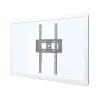 EDBAK TWB3c-B vaste tv-muurbeugel voor staande montage, 65-86 inch, VESA 100x100 tot 800x400, max. 80 kg, zwart