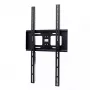 EDBAK TWB3c-B vaste tv-muurbeugel voor staande montage, 65-86 inch, VESA 100x100 tot 800x400, max. 80 kg, zwart