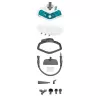 Polti Vaporetto SV450_Double stoomdweil 0,3 l 1500 W turquoise, wit