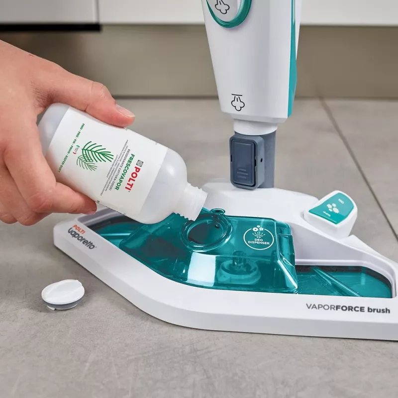 Polti Vaporetto SV450_Double stoomdweil 0,3 l 1500 W turquoise, wit