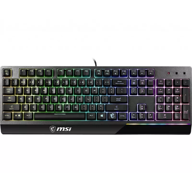 MSI Vigor GK30 gaming-toetsenbord USB QWERTY US International zwart
