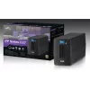 FSP iFP 600 PPF3602700 line-interactive UPS, 600 VA, 360 W, 2 Schuko-stopcontacten, LCD, USB