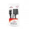 GEMBIRD DisplayPort naar HDMI adapterkabel - zwart, blister
