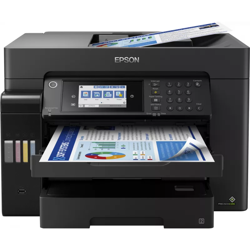 Multifunctioneel apparaat Epson EcoTank L15160 inkjet kleur, A3+, 32 ppm, 4800x1200 DPI, Wi-Fi, Ethernet