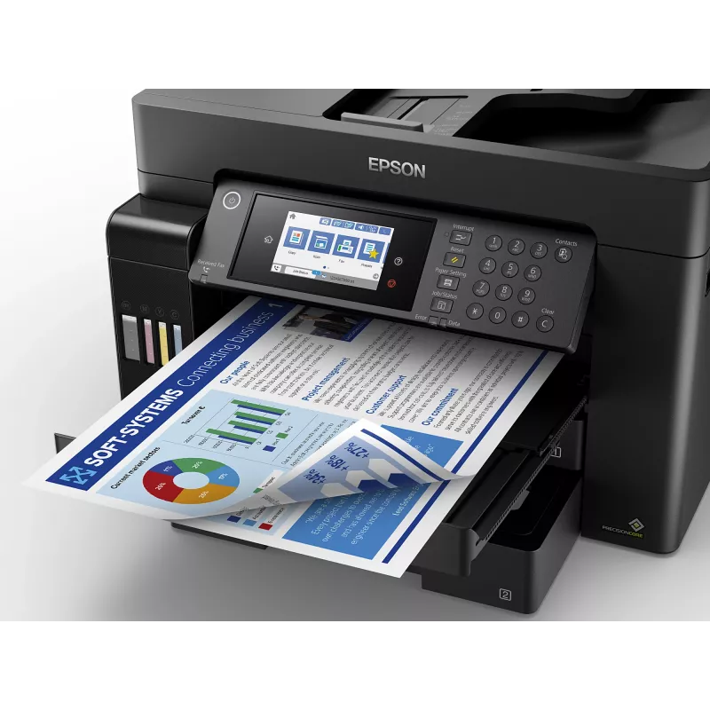 Multifunctionele printer Epson EcoTank L15150 — kleuren-inkjet, A3+ (4800x2400 DPI), Wi-Fi, Ethernet
