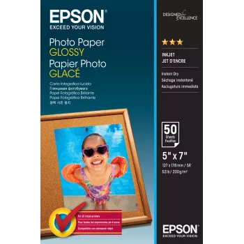 Hoogglans fotopapier Epson C13S042545 13x18cm 50 vel