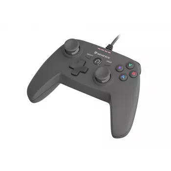 GENESIS P58 zwart USB gamepad analoog pc, PlayStation 3