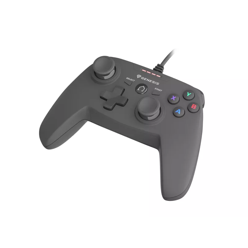 GENESIS P58 zwart USB gamepad analoog pc, PlayStation 3