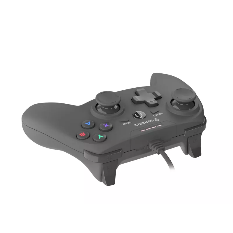 GENESIS P58 zwart USB gamepad analoog pc, PlayStation 3
