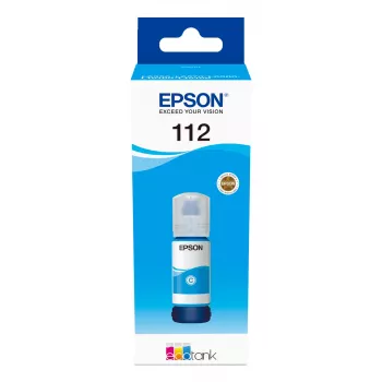 Inktfles Epson 112 EcoTank pigment cyaan