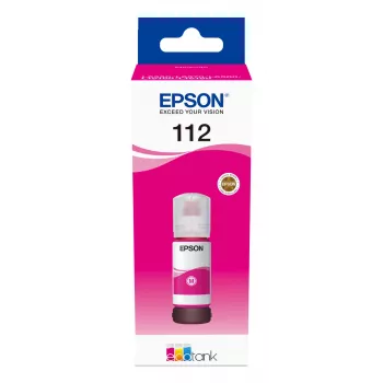 Inktfles Epson 112 EcoTank pigment magenta