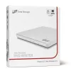 HITACHI-LG DATA STORAGE slanke draagbare DVD-drive - Gp60nw60 - USB 2.0 - wit