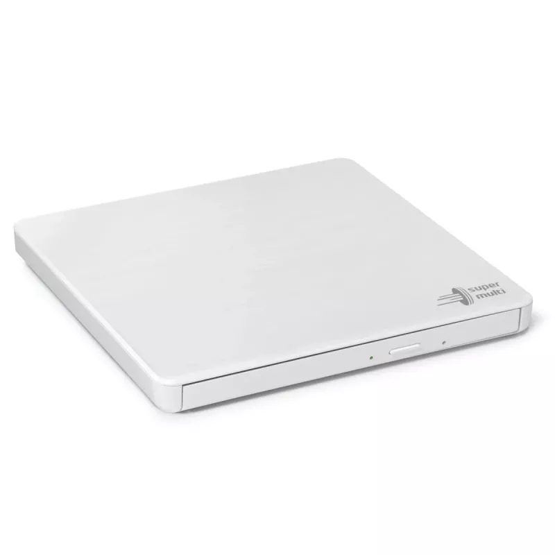 HITACHI-LG DATA STORAGE slanke draagbare DVD-drive - Gp60nw60 - USB 2.0 - wit