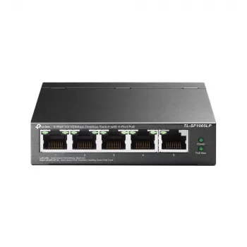 Unmanaged switch TP-Link TL-SF1005LP 5-poorts 10/100Mbps met 4-poorts PoE