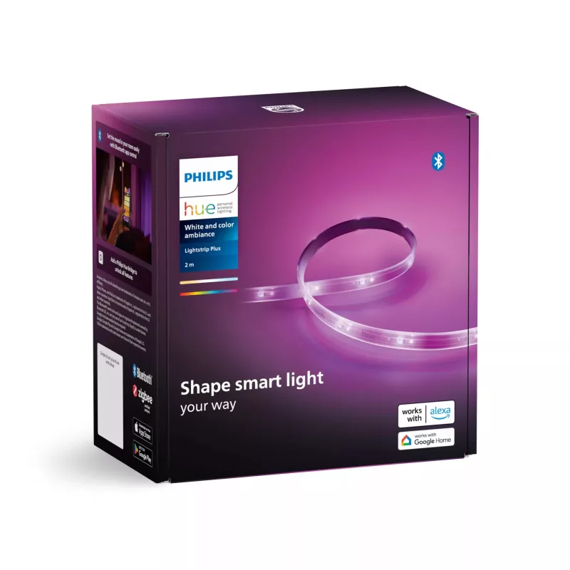 Philips Hue White and colour ambience Lightstrip Plus Basis V4 2 meter