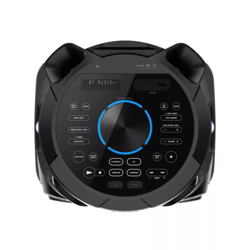 Sony MHC-V73D High Power Bluetooth® party speaker met omnidirectioneel partysound en licht