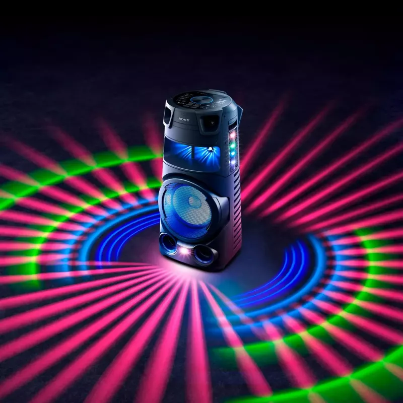 Sony MHC-V73D High Power Bluetooth® party speaker met omnidirectioneel partysound en licht