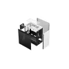 DeepCool MACUBE 110 WH Midi Tower pc-behuizing, mATX, gehard glas, 165 mm cpu-koeler, 2 x 3,5" + 2 x 2,5" schijfbays, wit