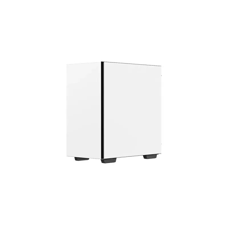 DeepCool MACUBE 110 WH Midi Tower pc-behuizing, mATX, gehard glas, 165 mm cpu-koeler, 2 x 3,5" + 2 x 2,5" schijfbays, wit