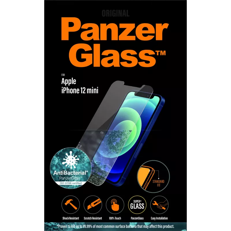 PanzerGlass Apple iPhone 12 Mini Standard Fit displayschermfolie
