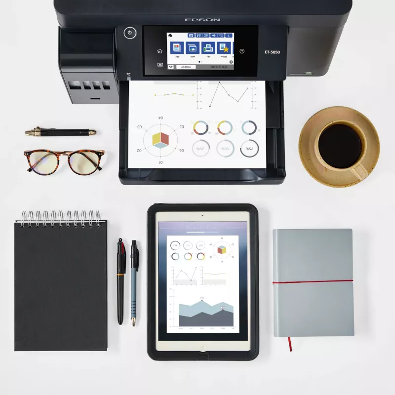 Multifunctioneel apparaat Epson EcoTank L6550 inkjet kleurendruk, 4800x2400 DPI, A4, Wi‑Fi, Ethernet