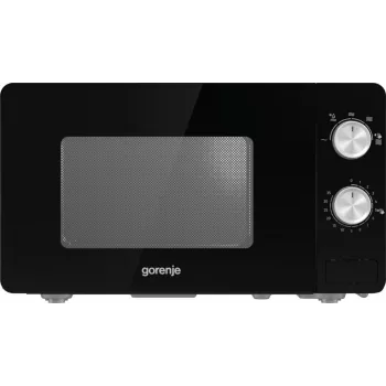 Solo-magnetron Gorenje MO20E1B – 20 L, 800 W, 5 vermogensstanden, 270 mm draaiplateau, zwart