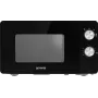 Solo-magnetron Gorenje MO20E1B – 20 L, 800 W, 5 vermogensstanden, 270 mm draaiplateau, zwart