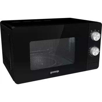 Solo-magnetron Gorenje MO20E1B – 20 L, 800 W, 5 vermogensstanden, 270 mm draaiplateau, zwart
