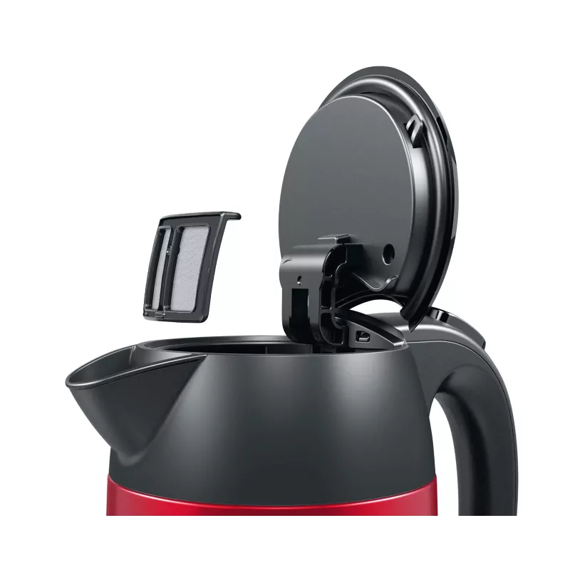 Bosch TWK3P424 waterkoker 1,7 L 2400 W grijs, rood