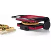 Contactgrill Bosch TCG4104 — 2000 W, rechthoekig, instelbare thermostaat, grilloppervlak 328×238 mm, rood
