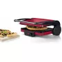 Contactgrill Bosch TCG4104 — 2000 W, rechthoekig, instelbare thermostaat, grilloppervlak 328×238 mm, rood