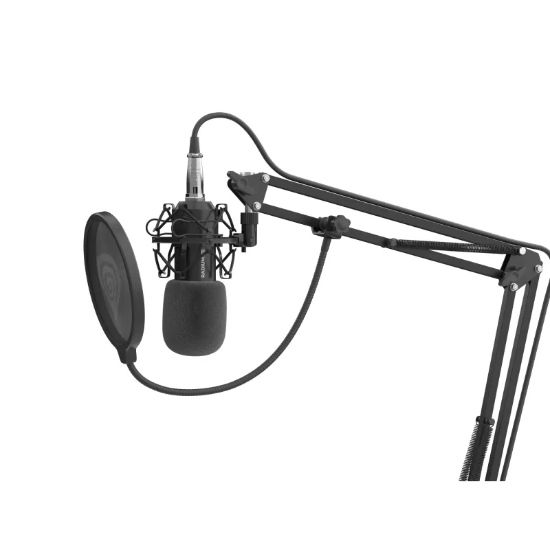 GENESIS Radium 300 XLR Zwart studiomicrofoon
